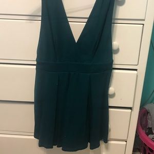 Forever 21 deep V dress